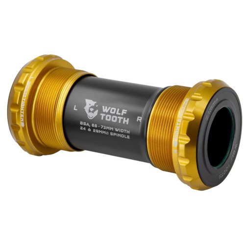 Picture of Wolf Tooth Bottom Bracket - BSA-68/73-24 - gold