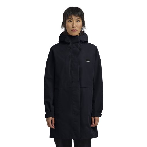 Foto de Jack Wolfskin Abrigo Mujer - Terraview 2L - dark navy