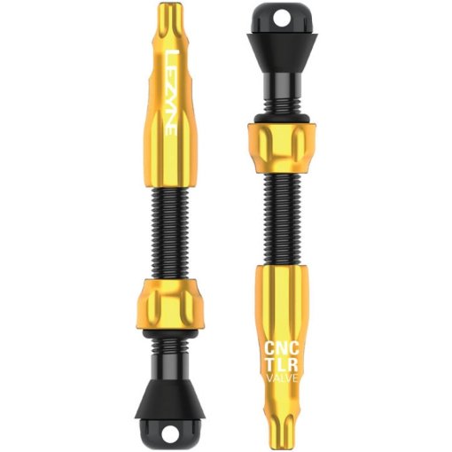 Productfoto van Lezyne CNC Pro Tubeless Ventiel - 44mm - goud