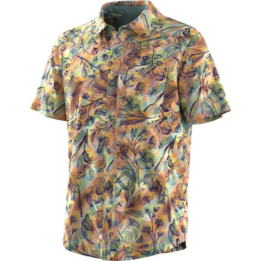 Produktbild von SmartWool Everyday Button Down Kurzarm-Hemd Herren - Q88 multi floral party
