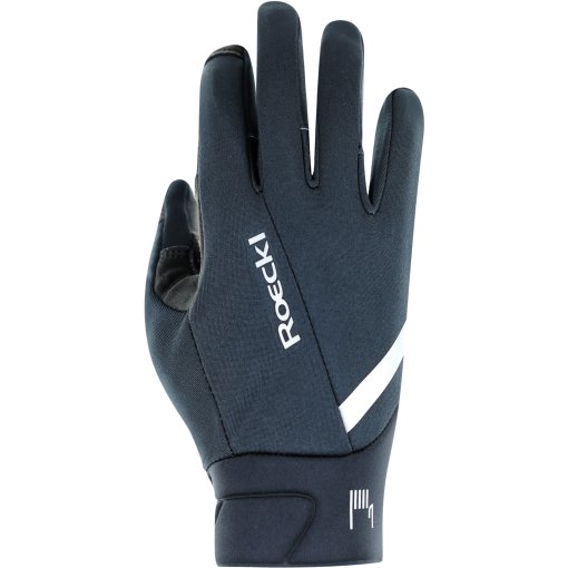 Foto de Roeckl Sports Guantes Ciclismo - Rovato - black/silver 9005
