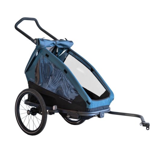 Produktbild von XLC Mono T BS-K01 Kinderanhänger - petrol/lila