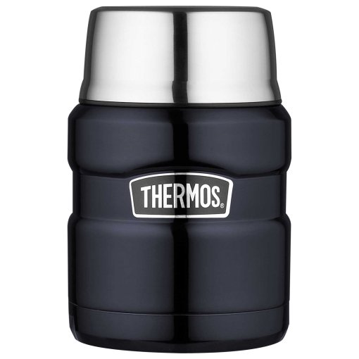 Foto de THERMOS® Stainless King Food Jar 0.47L Termo para Comida - midnight blue polished