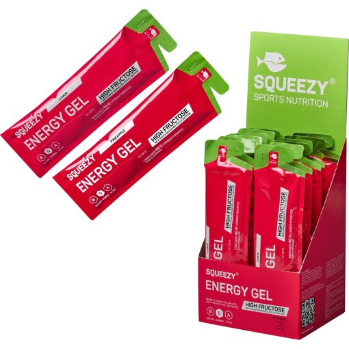 Slika izdelka Squeezy Energy Gel High Fructose - Gel z ogljikovodiki - 12x67g