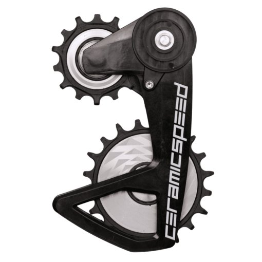 Photo produit de CeramicSpeed Système de Galets de Dérailleur - OSPW ALPHA - Alpha Disc | pour Shimano GRX / XTR / XT 12s Di2 - silver - Team Edition