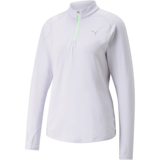 Immagine prodotto da Puma Maglia a Maniche Lunghe Donna - Run Cloudspun 1/2 Zip - Spring Lavender