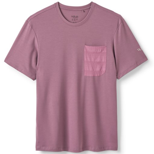 Photo produit de Rab T-Shirt Homme - Rivelin Pocket - iris