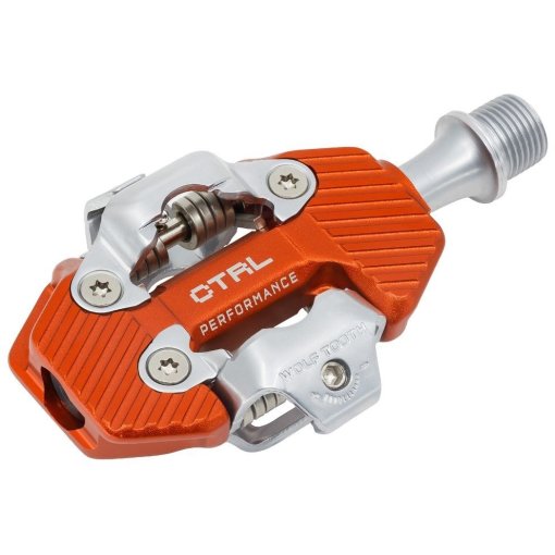 Produktbild von Wolf Tooth CTRL Performance Trail Klickpedale - orange