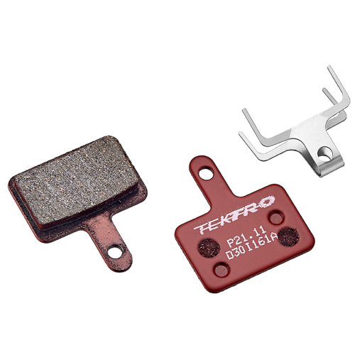 Immagine prodotto da Tektro Pastiglie Freno per Pinze Freno a 2 Pistoncini Tektro - P21.11 - Resin - rosso
