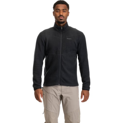 Foto de Bergans Chaqueta Hombre - Rabot Merino Fleece Midlayer - dark shadow grey