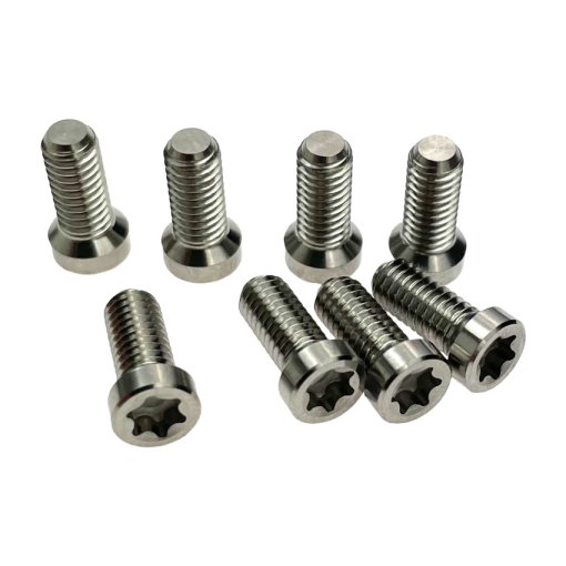 Produktbild von Alugear Schraubenset für Direct Mount Kettenblätter - Titan | SRAM 8-Bolt | M4 x 8mm