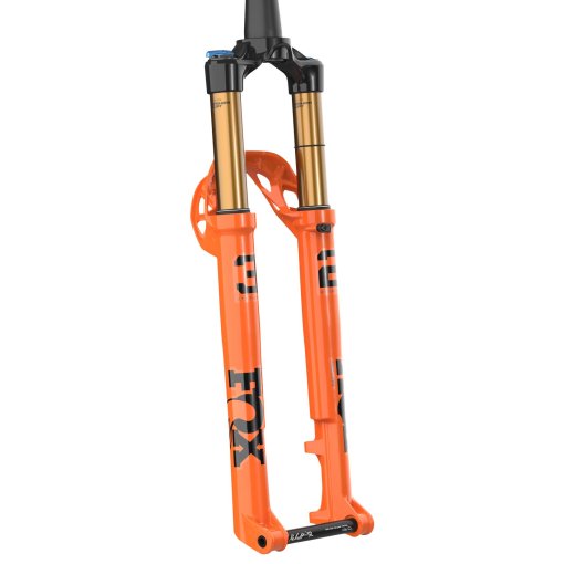 Immagine prodotto da FOX Forcella Ammortizzata - 32 Step-Cast - Factory | FLOAT | GRIP SL - 29&quot; | 100mm | 15x110mm - Shiny Orange