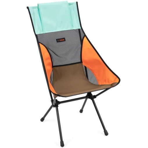 Foto de Helinox Silla Camping Plegable - Sunset Chair - Mint Multi Block
