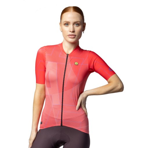 Foto de Alé Maillot de Manga Corta Mujer - PR-E Synergy - coral red