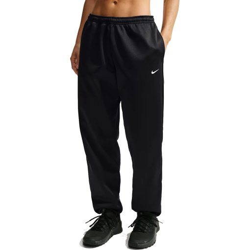 Photo produit de Nike Studio Fleece Sport Therma-FIT Pantalon pour femmes - noir/blanc IO0437-010