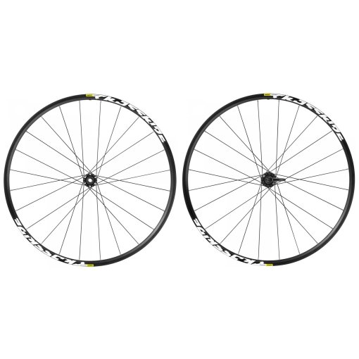 Immagine prodotto da Mavic Set di Ruote - Crossride FTS-X 26 - 26&quot; | Alluminio | Clincher | 6 Fori | 15x100mm/QR 135 - HG - black