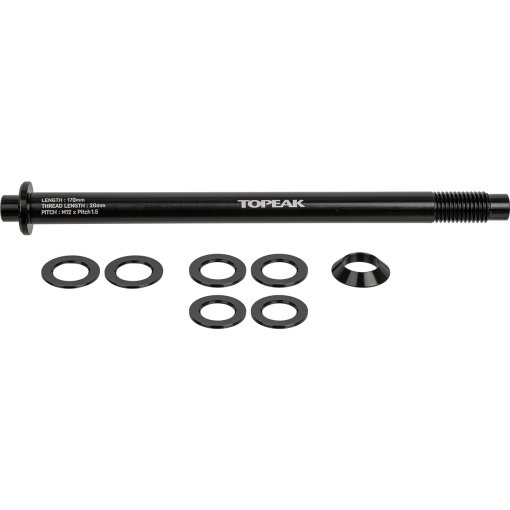 Zdjęcie: Topeak Zi:RAK Oś przelotowa - M12 x 1.5mm - 170mm