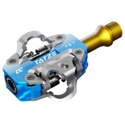 Picture of Tatze DC TI Clipless Pedals - blue