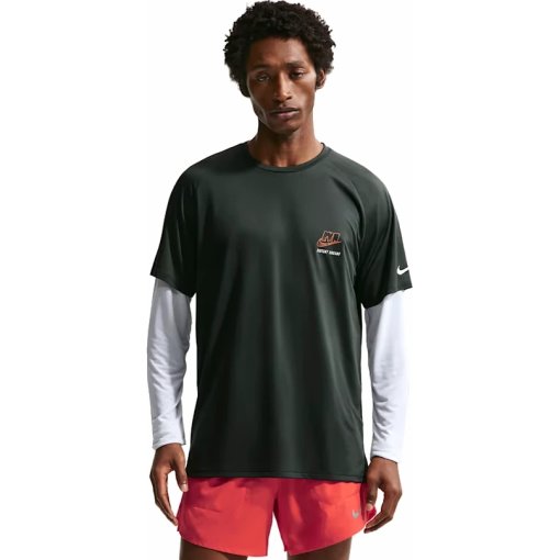 Productfoto van Nike Stride Dri-FIT ADV Overhemd voor hardlopen voor heren - black spruce IO0543-317