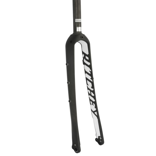 Picture of Ritchey WCS Carbon Adventure Fork - 1 1/8 Inches - Flat Mount - 12x100mm - Matte UD Carbon / White