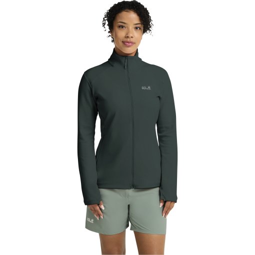 Foto de Jack Wolfskin Astrotrail Full Zip Chaquetas para mujer - sago palm