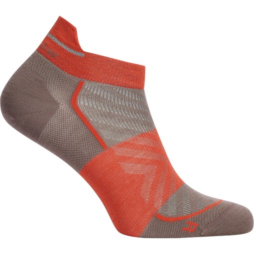 Produktbild von Icebreaker Merino Run+ Ultralight Socken Micro Damen - Porcini/Fervid