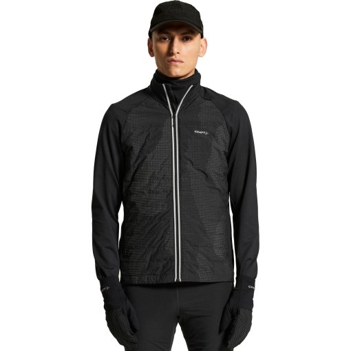 Picture of CRAFT SubZ Lumen Running Jacket Men - Black/Grey