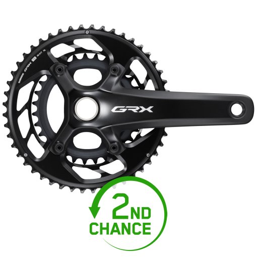 Produktbild von Shimano GRX FC-RX820 Kurbelgarnitur - 2x12-fach - black - B-Ware