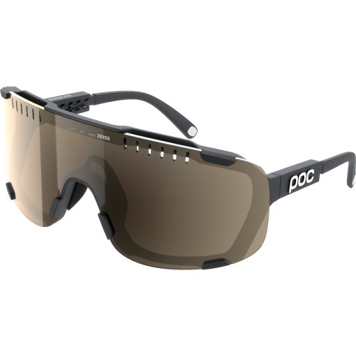 Productfoto van POC Devour Mid Bril - Uranium Black - Clarity Trail/Partly Sunny Silver | Clear