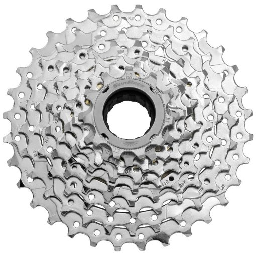 Immagine prodotto da SunRace MFEX9 E-Bike Freewheel Cassette 9-speed - 11-32 - chrome plated / gold