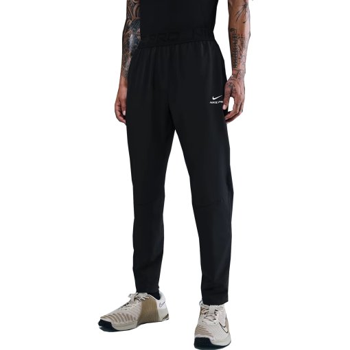 Foto de Nike Pantalon Chandal Hombre - Pro Training Dri-FIT - negro/blanco HV0424-010