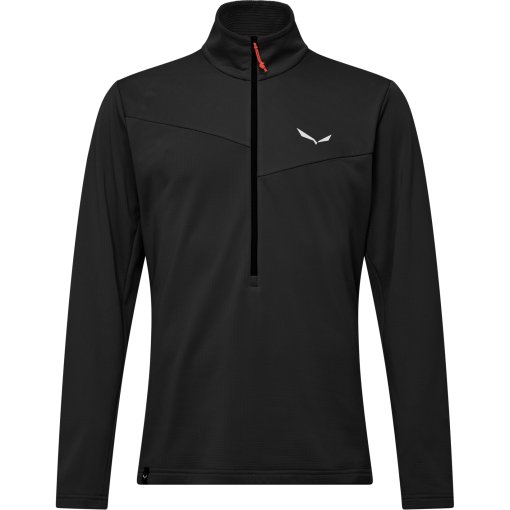 Foto de Salewa Camiseta de Manga Larga Hombre - Puez Cammino Polarlite Half Zip - black out 0910