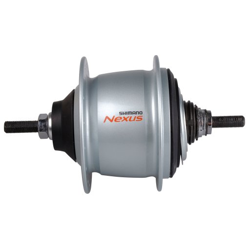 Foto de Shimano Nexus SG-C6011-8R/8V Internal Gear Hub - Rim Brake - 10x132mm - 8-Speed - silver