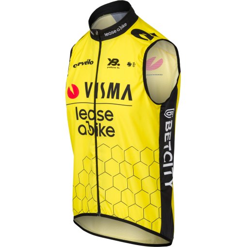 Produktbild von RAPidGEAR Team Visma | Lease a Bike Replica Windweste Herren 2025 - gelb