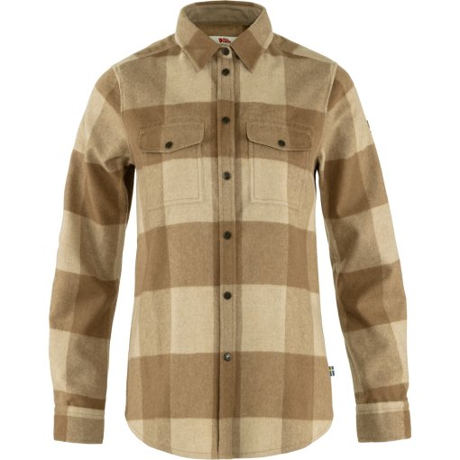 Image de Fjällräven Chemise Femme - Canada - buckwheat brown-light beige