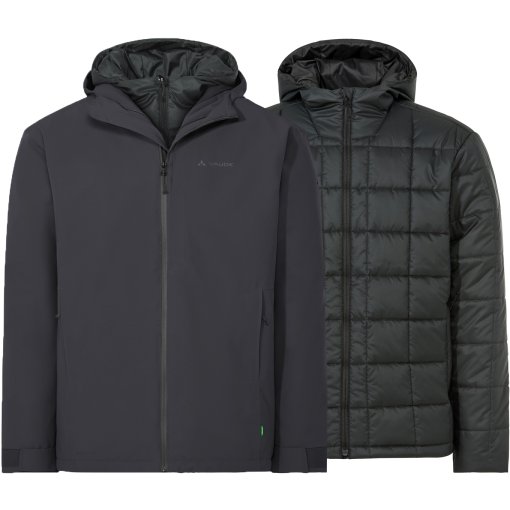 Productfoto van Vaude Mineo 3-in-1-jas voor heren - black
