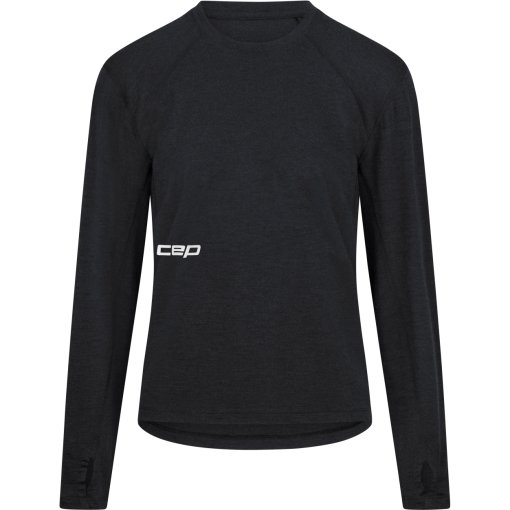Foto de CEP Camiseta de Manga Larga Mujer - Core Run Merino - negro