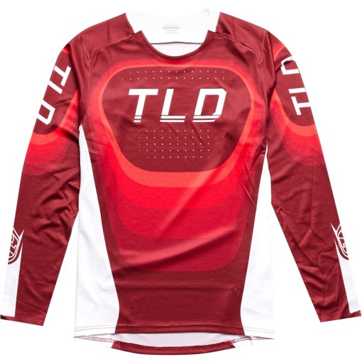 Foto de Troy Lee Designs Maillot de Manga Larga Hombre - Sprint - Reverb Race Red