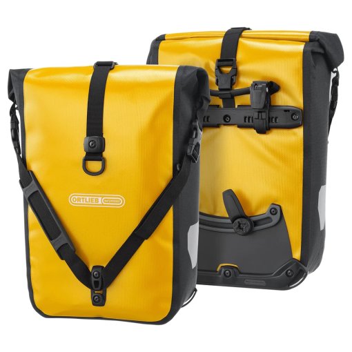 Photo produit de ORTLIEB Sacoche Vélo (Paire) - Sport-Roller Classic - QL2.1 - 2x14.5L - sun yellow-black
