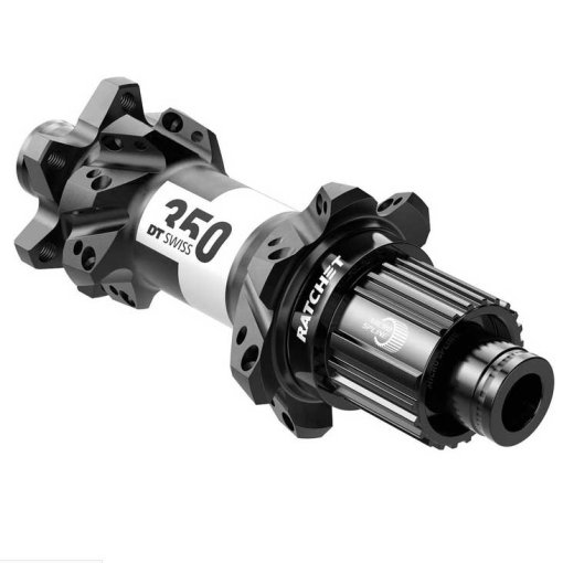 Foto de DT Swiss 350 Straightpull Buje Trasero - 6 Agujeros - 12x148mm - Shimano Micro Spline