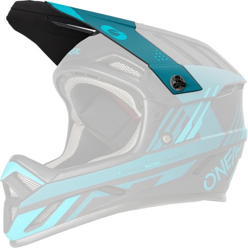 Productfoto van O&#039;Neal Backflip Helm - Vizier - STRIKE V.23 black/teal