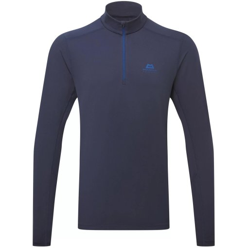 Foto de Mountain Equipment Camiseta de Manga Larga Hombre - Cerrig Zip T ME-007462 - cosmos