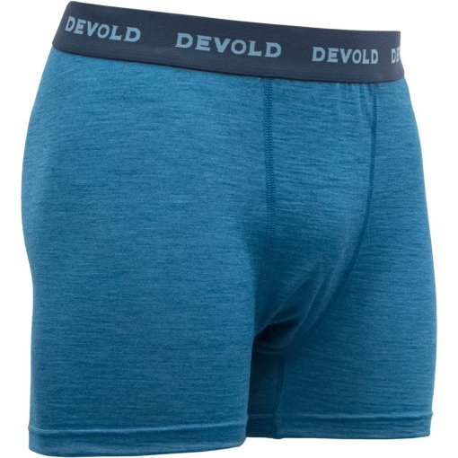 Foto de Devold Calzoncillo Bóxer Hombre - Breeze Merino 150 - 258A Blue Melange