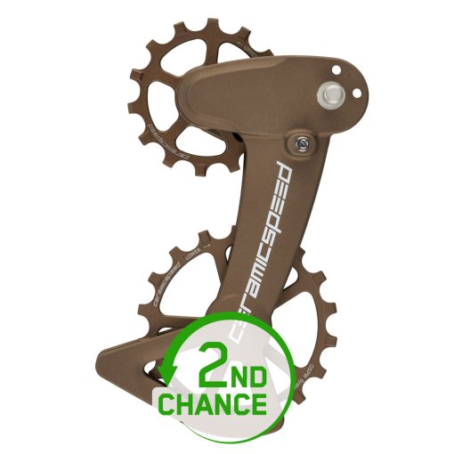 Immagine prodotto da CeramicSpeed Sistema di Pulegge Cambio - OSPW X - Cerakote Limited Edition | Cuscinetti Rivestiti | per Shimano XTR/Deore XT (M9100/M8100) - bronze - B-Stock