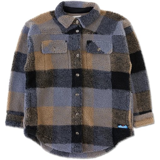 Immagine prodotto da KAVU Giacca in Pile Donna - Northern Sky - Nightshade Plaid