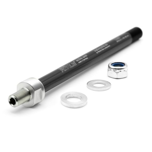Produktbild von Radoxx Components Trailer AxXle Steckachse - für Fahrradanhänger | 12x142/148mm - M12x1.75 | 167-170mm | TA014