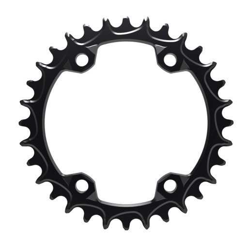 Immagine prodotto da Alugear Narrow Wide MTB Chainring - for Shimano 96 BCD Asymmetric - 4-Bolt