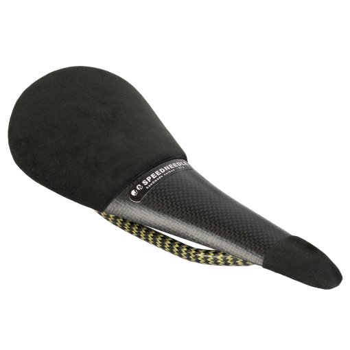 Produktbild von Tune Speedneedle Alcantara Carbon Sattel - schwarz