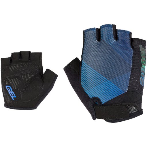 Photo produit de Ziener Gants Vélo Enfant - Chadi - black.cobalt blue