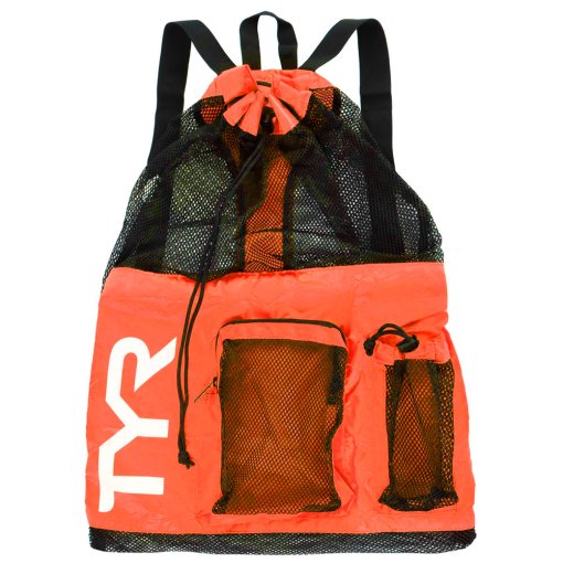 Produktbild von TYR Big Mesh Mummy 40L Rucksack - fluo orange